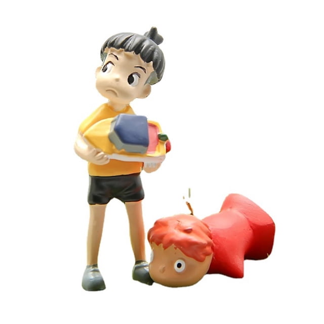 Figura de la colección de anime Ponyos Cliffs, modelo 1 pieza