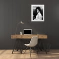 thumbnail image 3 of Hollywood Photo Archive 25x32 White Modern Wood Framed Museum Art Print Titled - Elizabeth Taylor, 3 of 4