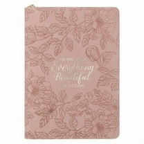 Journal Classic Zip Pink Everything Beautiful Ecc. 3:11, (Hardcover)