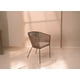 thumbnail image 3 of Silla Tejida en Color Cafe Con Base de Herrería con Cinta de Nylon ideal Para interiores, exteriores NO es CHINA, 3 of 5