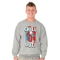 thumbnail image 5 of Officially Icee Logo Chill Out Sweatshirt for Men or Women Brisco Brands S, 5 of 6