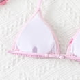 thumbnail image 6 of mgoYE Girls Swimsuit Size 5 6 7 8 9 10 Girl's 2/3 Piece Swimwear Set Cute Print Bikini Bathing Swim Suits 11-12 Years, 6 of 9