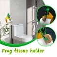 thumbnail image 3 of Wmool Frog Tissue Hold Creative Toilet Paper Holder Wall Mounted ◇α |а O5O3~, 3 of 8