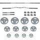 thumbnail image 1 of Kit Pesas Mancuernas Barra Recta Discos CENTURFIT 70lbs MKZ-PESAS70LBS, 1 of 7