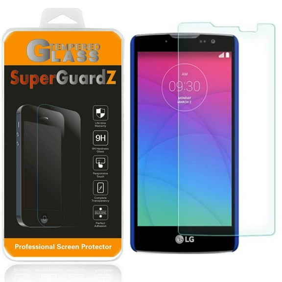 [3-Pack] For LG Escape 2 - SuperGuardZ Tempered Glass Screen Protector, 9H, Anti-Scratch, Anti-Bubble, Anti-Fingerprint