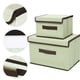 thumbnail image 5 of Caja de almacenamiento plegable con tapa, caja de almacenamiento de tela, organizador de closet, caja de almacenamiento para oficina, caja de almacenamiento para juguetes, caja de, 5 of 9