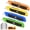 Multi-color, variant on DIYSELF 2 Pack Utility Knife, Box Cutter Retractable(Green)