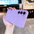 thumbnail image 4 of Compatible with for Samsung Galaxy S23 Plus Case,Cute Neon Bright Color,Glitter Bling Thin Slim Shockproof Silicone Sparkly Case, Soft TPU Phone Case for Women Girl-Purple, 4 of 12