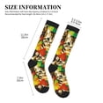 thumbnail image 2 of Picia Kittens With Maple Leaves Printed Sports Compression Socks - 15-20mmHg Graduated Compression, High-Performance Soft and Breathable Socks for Men and Women, 2 of 5