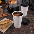 thumbnail image 2 of Watson Distributing 8 oz Premium Double Wall Leak-Free Paper Cup - 500 Count, 2 of 4