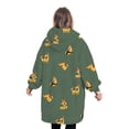 thumbnail image 2 of goowrom Pyjama pour Enfants Couverture Animale Réversible à Capuche Tenue d'Intérieur, 2 of 9