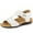 White, variant on Pennysue Women's Arch Support Sandals White Lightweight Walking Sandals 9M