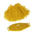 thumbnail image 3 of BLESIYA Knit Bearded Hats Headgear Prop Knitted Hat for Hiking Halloween Snow Sports yellow kids, 3 of 8