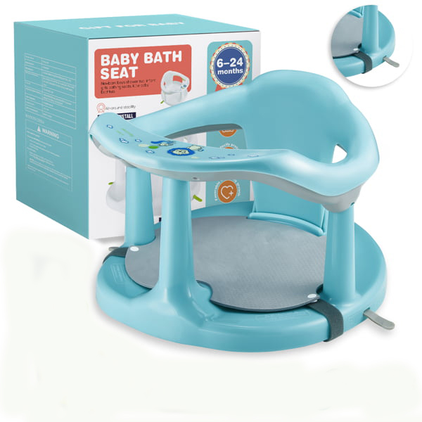 MYDENIMSKY Baby Bath Seat,Baby Bath Chair, Newborn Shower Seat Bathtub