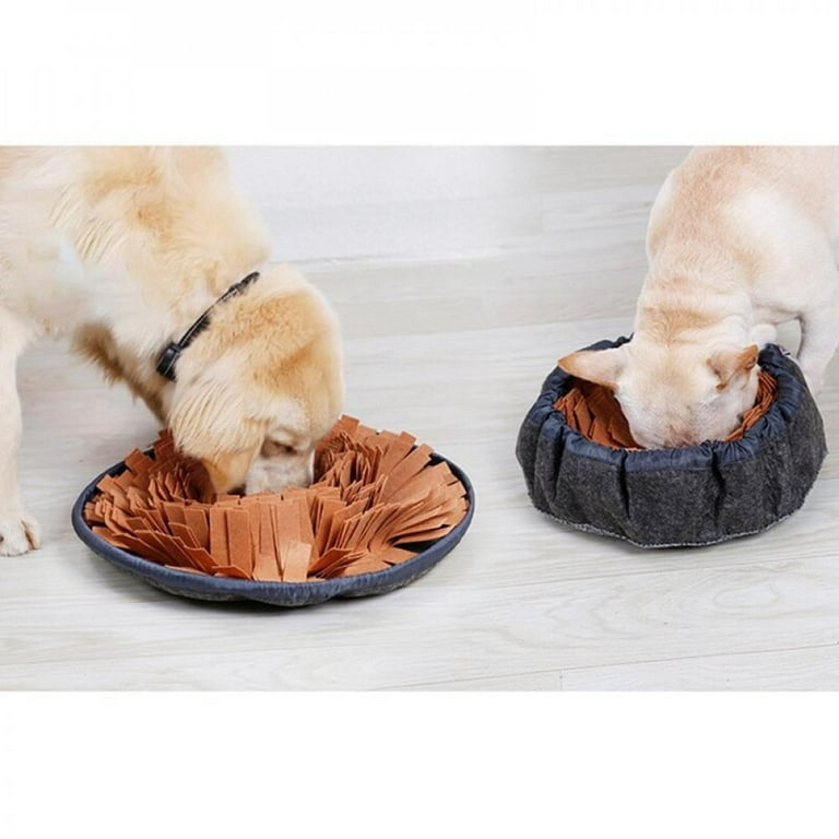 AWOOF Pet Snuffle Mat for Dogs, Interactive Feed Game for Boredom,  Encourages Natural Foraging Skills for Cats Dogs Bowl Travel Use, Dog Treat  Dispenser Indoor Outdoor Stress Relief