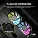 thumbnail image 4 of Funda para PC Corsair iCUE LINK 2500X RGB Small-Tower mATX negra, 4 of 8