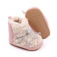 thumbnail image 6 of LUOGENLI Baby Shoes Size 5C Toddler Slippers Girl Boy Shoes Fuzzy Hard Bottom Winter Boots Baby Cozy Walking Sock Baby Shoes Size 3 Boy Baby Shoes Size 4 Wide 12, 6 of 7