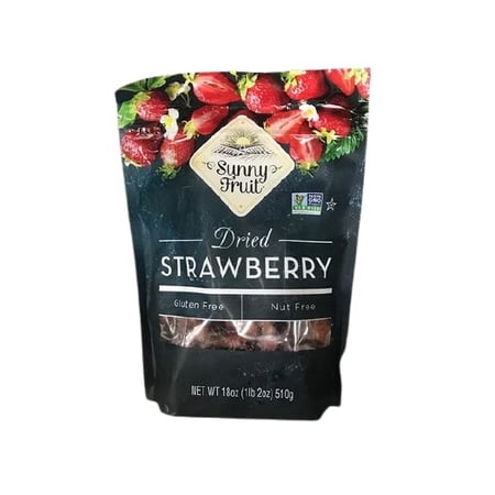 SUNNY FRUIT DRIED STRAWBERRY  18 OZ.