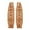 Brown, variant on lnmuld Cute Leg Warmers Women's Knit Leg Warmer Socks with Decorative Lace Trim and Secure Button Closure for Cozy Comfort Size:One Size