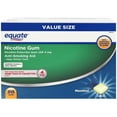 thumbnail image 1 of Equate Nicotine Gum, Menthol, 4mg, 1 of 5