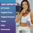 thumbnail image 3 of Force Factor Vaginal Health + Hormone Balance, Probiotic Supplement for Women with 5 Billion CFU & KSM-66 Ashwagandha, Tropical Punch, 60 Soft Chews, 3 of 12