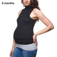 thumbnail image 4 of WBQ Seamless Belly Band for Pregnancy Womens Maternity Non-Slip Silicone Stretch Pregnancy Support Belly Belt Bands, 4 of 7