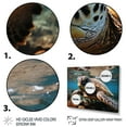 thumbnail image 3 of Designart "Hawaii Turle Of The Ocean" Animals Wall Art Print, 3 of 5