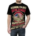 thumbnail image 3 of I am A Veteran Unisex AOP Cut & Sew Tee S-5XL, 3 of 7