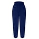 thumbnail image 4 of Pantalones de Cintura Elástica de Pierna Ancha para las Mujeres de Longitud Larga Del Tobillo, Pantalones de Poliéster Casuales Sólidos de Verano, 4 of 6