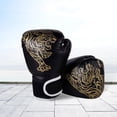 thumbnail image 4 of Guantes de boxeo Guantes de boxeo Sanda transpirables cómodos para entrenar saco de arena, 4 of 7