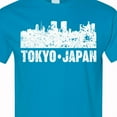 thumbnail image 4 of Inktastic Tokyo Japan City Skyline with Grunge T-Shirt, 4 of 5