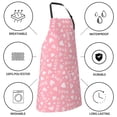thumbnail image 6 of Bingfone Love Apron Gifts For Men, Women Professional Grade Chef Apron for Kitchen,BBQ & Grill, 6 of 8