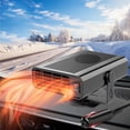thumbnail image 1 of Calentador de coche Ouffun portátil de 200 W y 12 V con base giratoria de 360°, 1 of 8