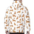 thumbnail image 3 of Bingfone Labrador Retriever Dog Men's Drawstring Hoodie Long Sleeve Pocket Sweatshirts-Large, 3 of 6