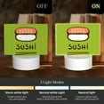 thumbnail image 3 of Fotbe Fresh Sushi Pattern Acrylic Night Light Gift with 3 Color ModesTouch-Sensitive LED Lamp Perfect Gift for Mother's Day, Birthday, or Christmas, 3 of 9