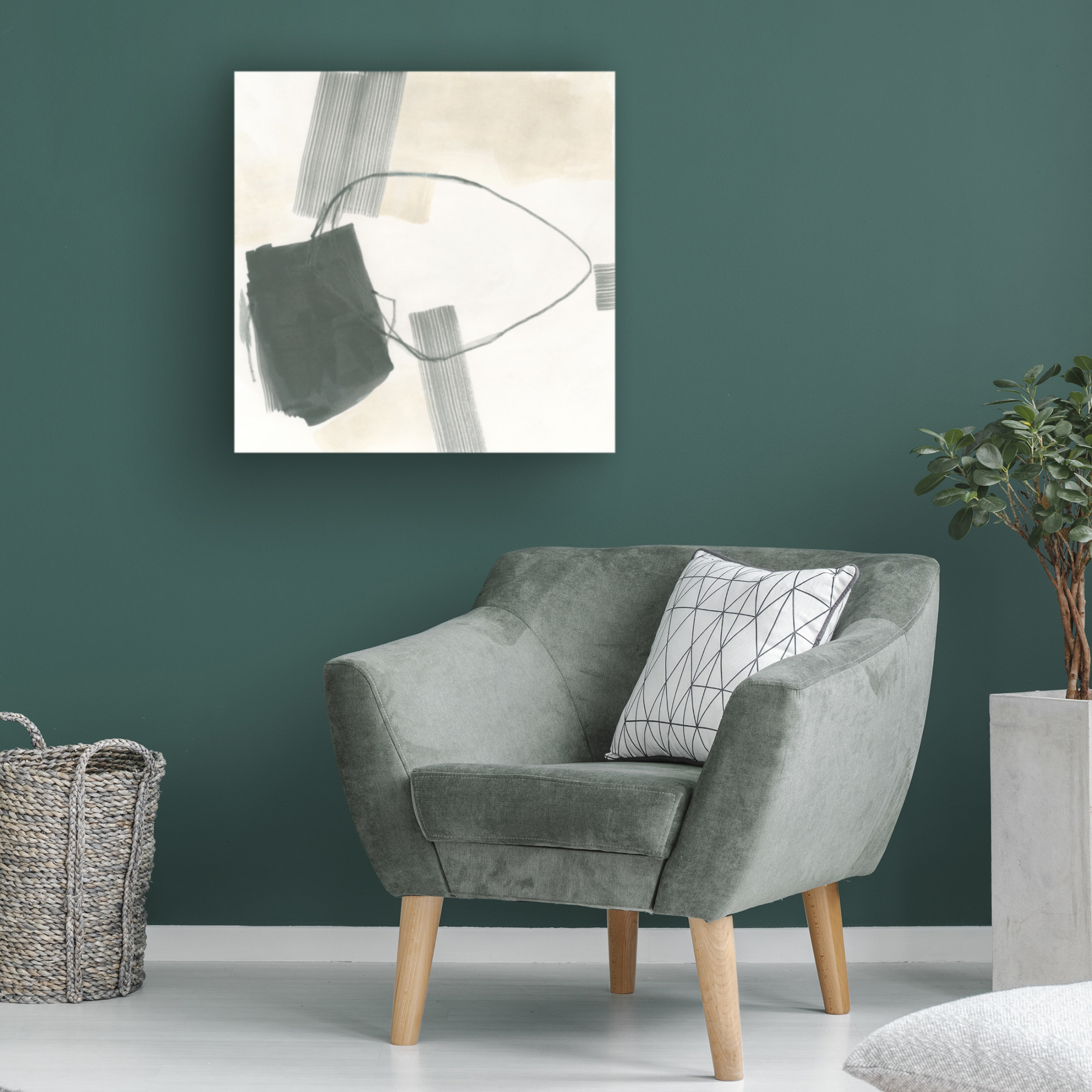 Trademark Fine Art June Erica Vess Velodrome II Canvas Wall Art