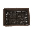 thumbnail image 4 of Organizing Basket Imitated Rattan Woven Desktop Storage Box Sundries Storage Basket, 4 of 8