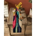 thumbnail image 5 of Colorful Geometric Table Runner 72 Inches, Modernism Abstract Aesthetics Bed Runner Dresser Scarves Tabletop for Indoor Outdoor Parties/Ceremony/Banquet, 13" x 72", 5 of 8