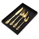thumbnail image 2 of Juego de Cubiertos de 4 Piezas de Acero Inoxidable, Cuchillo, Cuchara y Tenedor, Bordes Pulidos., 2 of 7