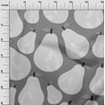 thumbnail image 2 of oneOone Cotton Flex Gray Fabric Fruits Craft Projects Decor Fabric Printed By The Yard 40 Inch Wide, 2 of 4