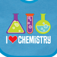 thumbnail image 4 of Inktastic I Love Chemistry Science Boys or Girls Baby Bib, 4 of 4