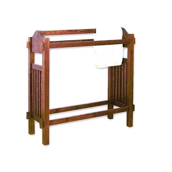 Wayborn Furniture 9006 11'' H x 16'' W x 3'' L Quilt Quilting Rack
