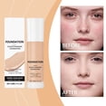 thumbnail image 4 of Color Changing Foundation, Face Buildable Primers, Liquid with Hydrating Design, Adaptive Skin Tone Corrector, Matte Style, Natural Skin Tint 30ml, 4 of 7