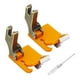 thumbnail image 4 of 2 Piezas Pie Prensatelas Industrial Accesorio Dobladillador Pie de Presión Sustituto Ajustable Material PP y Metal Adecuado para Confección Costura, 4 of 8
