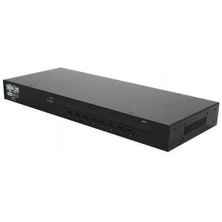 UPC: 0037332141392 | Tripp Lite 8-Port 1U Rack-Mount USB/PS2 KVM Switch with On-Screen Display (B042-008)