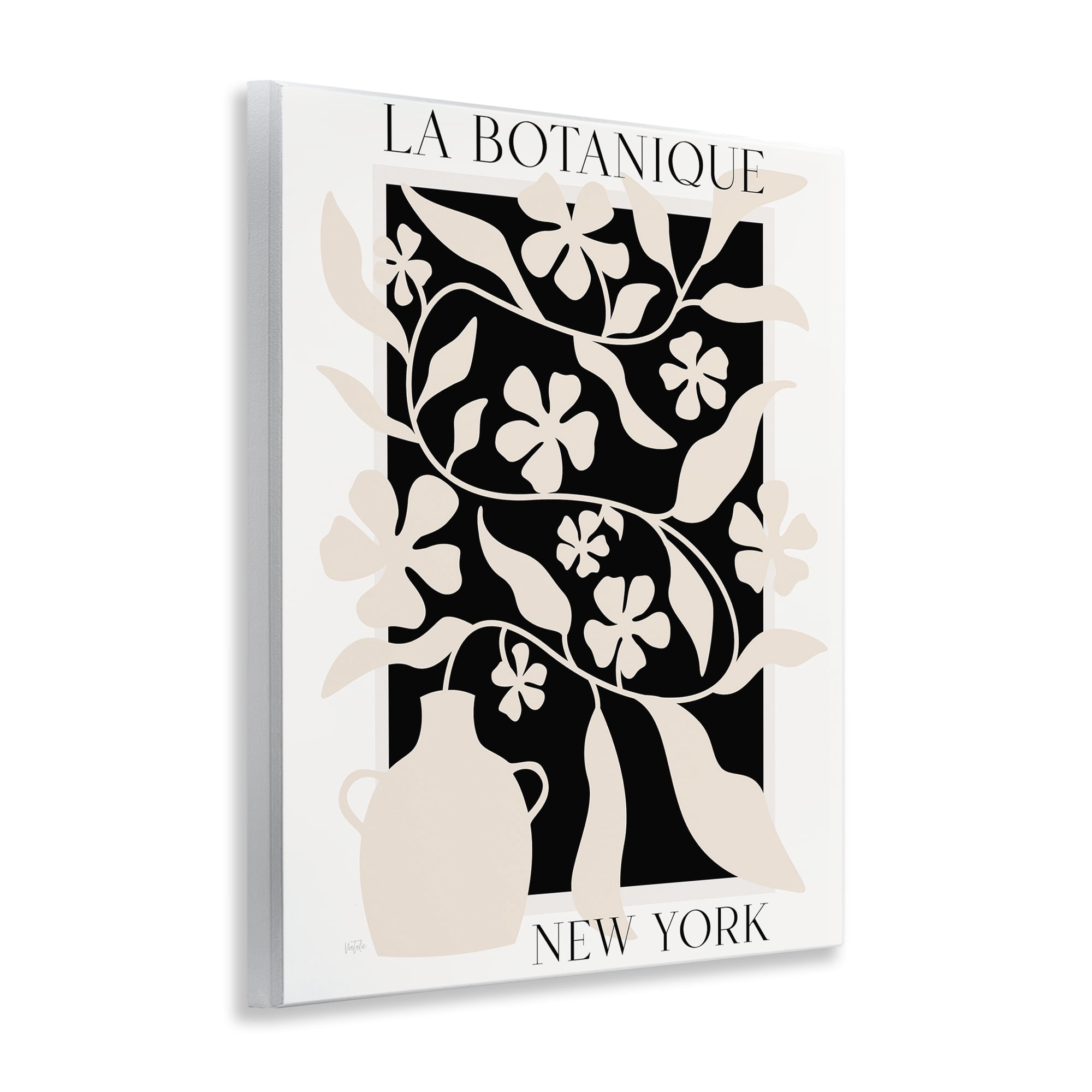 Stupell Industries La Botanique New York Wall Plaque Art, design by Natalie Carpentieri