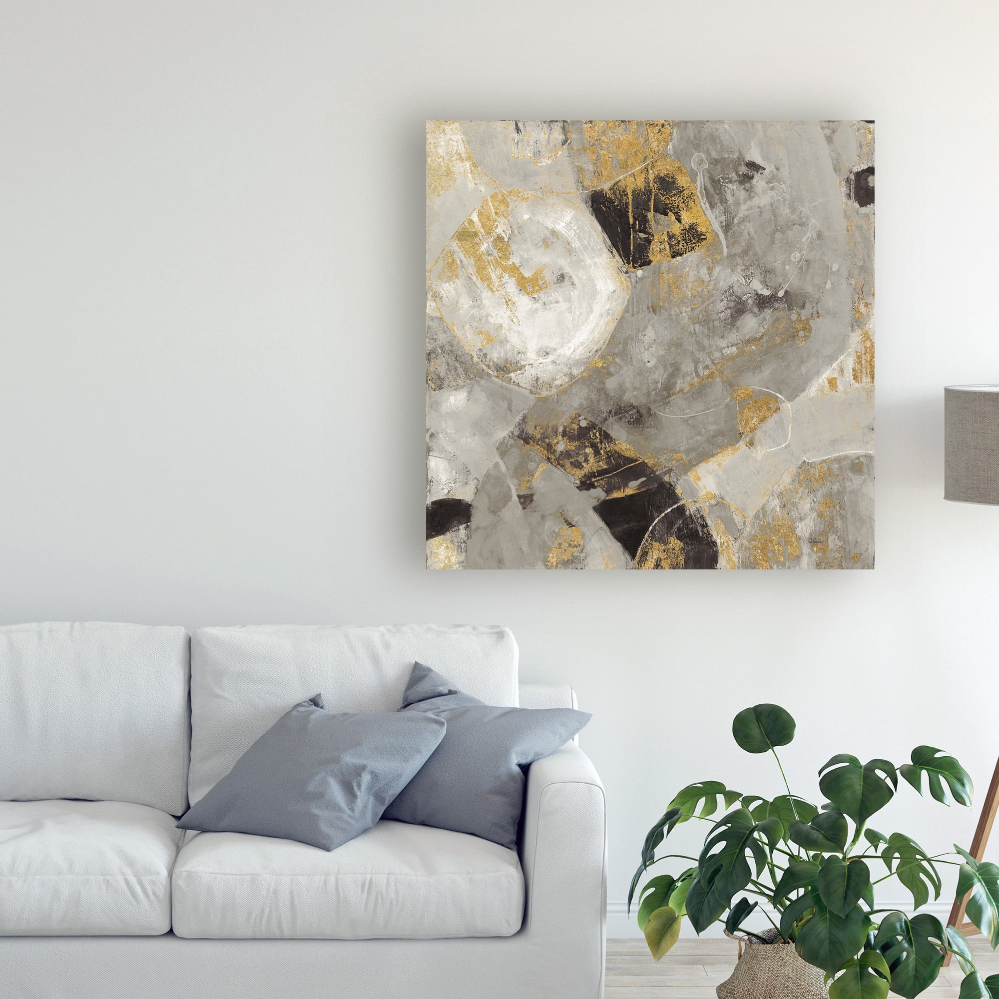 Trademark Fine Art 'Painted Desert Neutral' Canvas Art by Albena Hristova