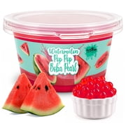 Fusion Select 490 grams Watermelon Popping Boba Bursting Bobaz Popping Bobaz Pearls Fruit Tea Snack Toppings