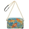 thumbnail image 2 of FORMRS Women Crossbody Purse with Chain Strap Vegan Leather Shoulder Handbag, Art Goldfish, 2 of 7