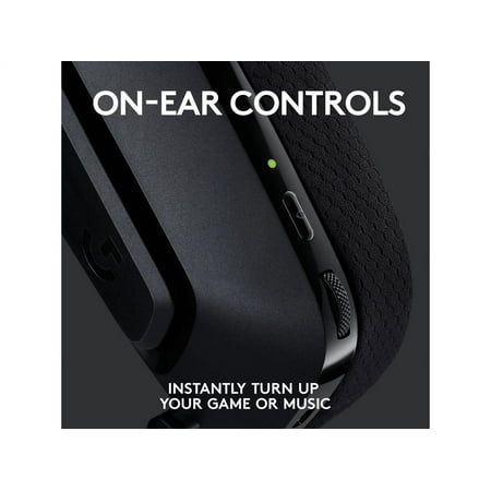 Logitech - G535 LIGHTSPEED Wireless Gaming Headset for PC, PS5, PS4 - Black